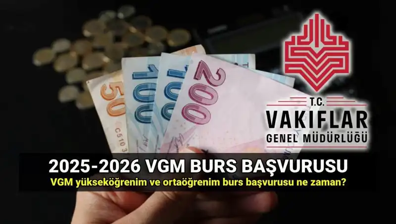 2025 VGM Burs Başvuruları İçin Tarihler ve Ücretler Açıklandı!