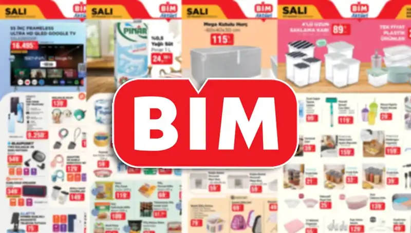 BİM Aktüel Ürünlerinde Yılın Alışveriş Fırsatları!