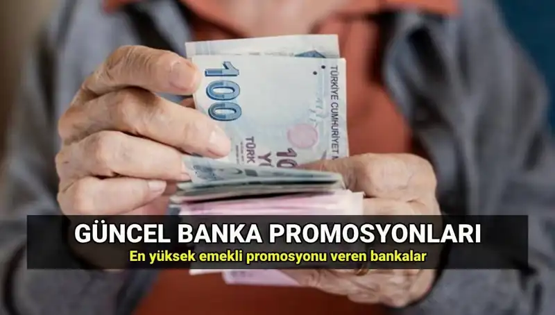 2025'te Emekli Promosyonları: En Yüksek ve En Düşük Tutarlar Neler?