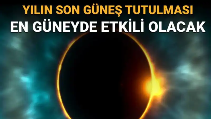 Eylül Ayında Yılın Son Güneş Tutulması Gerçekleşecek
