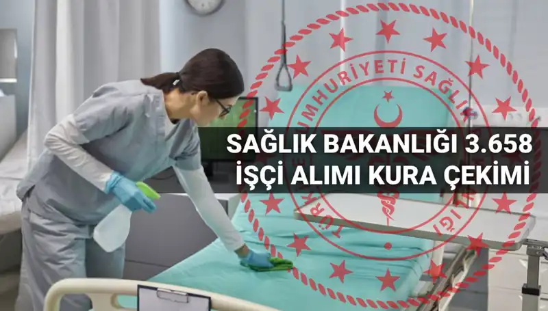 2025 Sağlık Bakanlığı İşçi Alımı Kura Tarihi ve Detayları Açıklandı