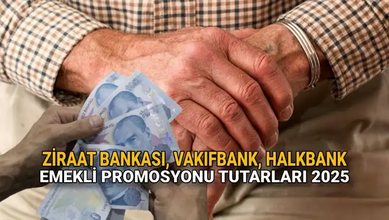 2025’te Emekliler İçin Banka Promosyonları: Ziraat, Vakıfbank ve Halkbank Mücadelesi