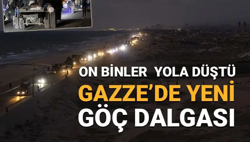 Gazze'deki Çatışmalar Yeni Bir Göç Dalgasına Neden Oluyor