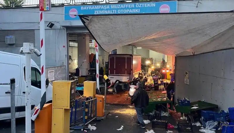 Biber Gazı Skandalı: Pazarda Kaos Anları