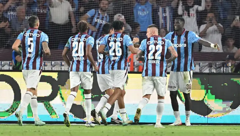 Trabzonspor - Kocaelispor Maçında Heyecan Dolu Anlar