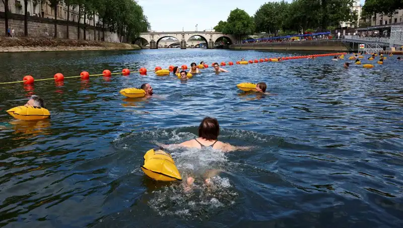 Seine Nehri'nde 100 Yıldır İlk Kez Halka Açılan Alan