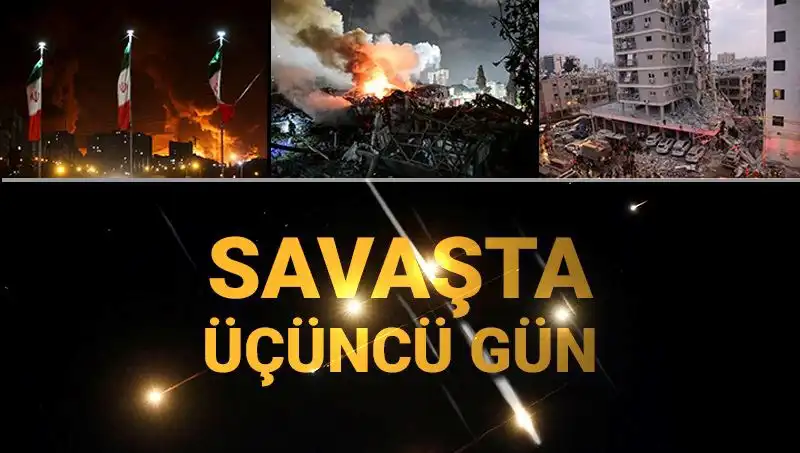 İsrail-İran Savaşında Üçüncü Gün: Büyük Olaylar ve Gelişmeler