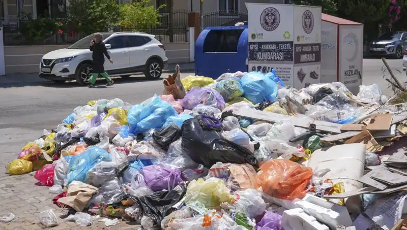 İzmir'de Patiçekte Çöp Yığınları Savaşına Neden Olan Tehlikeli Durum