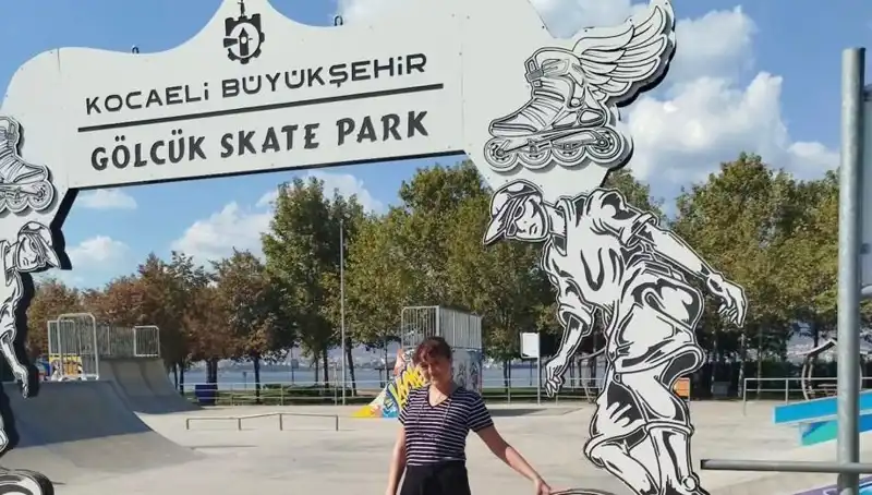 Kocaeli'deki Kaykay Parkına Mattia Ahmet Minguzzi'nin Adı Verildi