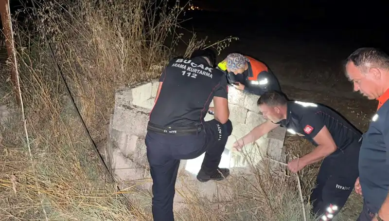 Burdur'da Kuyuya Düşen Kedi, İtfaiye Ekiplerinin Kahramanlıklarıyla Kurtarıldı